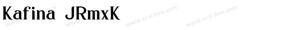 Kafina-JRmxK字体转换