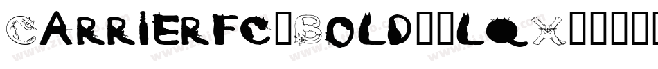 Carrierfc1Bold-2lqX字体转换