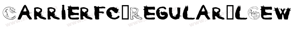 Carrierfc1Regular-lGew字体转换