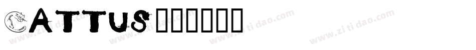 Cattus字体转换