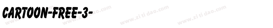 CARTOON-FREE-3字体转换