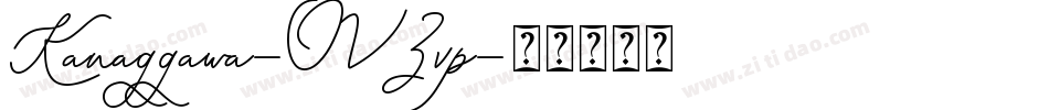 Kanaggawa-OVZvp字体转换