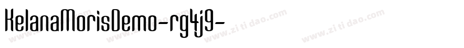KelanaMorisDemo-rg4j9字体转换