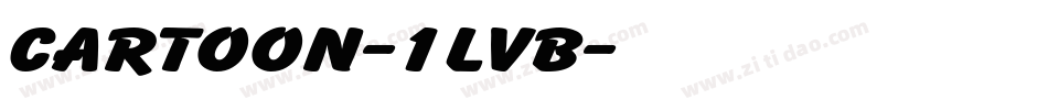 Cartoon-1LVB字体转换