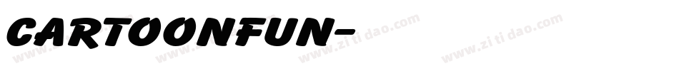CartoonFun字体转换