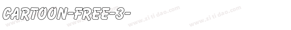 CARTOON-FREE-3字体转换