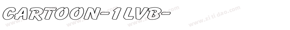 Cartoon-1LVB字体转换