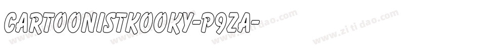Cartoonistkooky-p9za字体转换