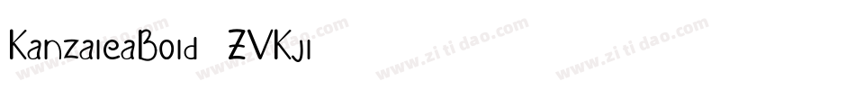 KanzaleaBold-ZVKjl字体转换