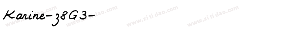 Karine-z8G3字体转换
