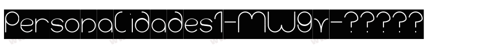 Personalidades1-MW9v字体转换