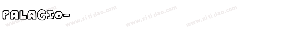 Palacio字体转换