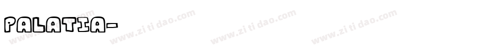 Palatia字体转换
