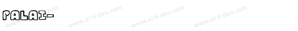 palai字体转换