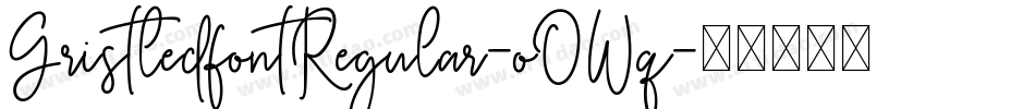GristledfontRegular-oOWq字体转换 GristledfontRegular-oOWq字体转换
