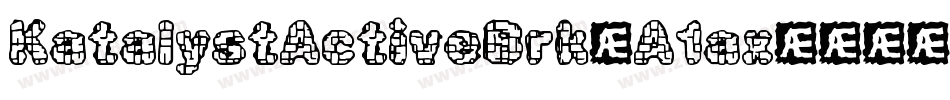 KatalystActiveBrk-A1ax字体转换 KatalystActiveBrk-A1ax字体转换
