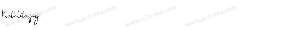 Kathlita.fog字体转换