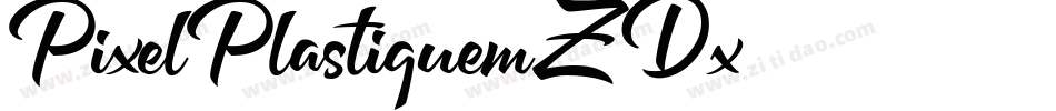 PixelPlastique-mZDx字体转换