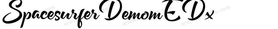 SpacesurferDemo-mEDx字体转换