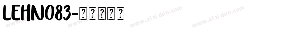 LEHN083字体转换