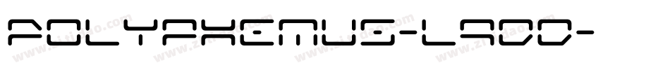 Polyphemus-l9dd字体转换