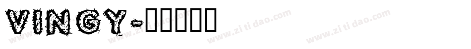 VINGY字体转换