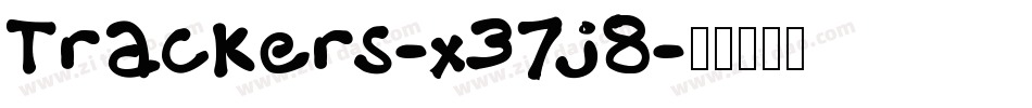 Trackers-x37j8字体转换