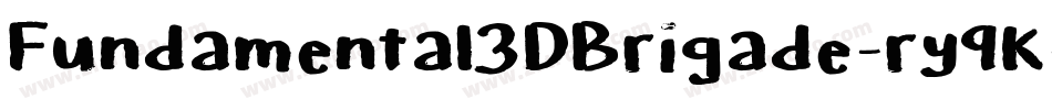 Fundamental3DBrigade-ry9K字体转换