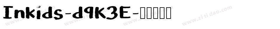 Inkids-d9K3E字体转换