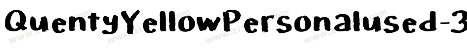 QuentyYellowPersonalused-3z9K8字体转换