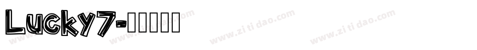 Lucky7字体转换