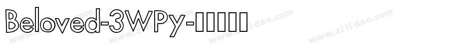 Beloved-3WPy字体转换
