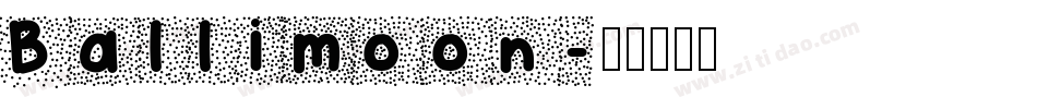 Ballimoon字体转换
