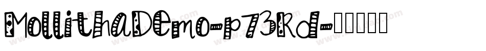 MollithaDemo-p73Rd字体转换