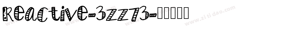 Reactive-3zz73字体转换