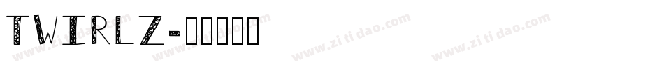 TWIRLZ字体转换