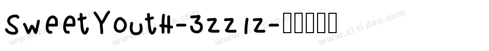 SweetYouth-3zz1z字体转换