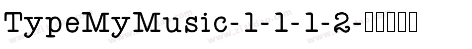 TypeMyMusic-1-1-1-2字体转换