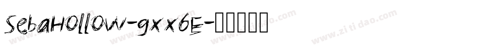 SebaHollow-gxx6E字体转换
