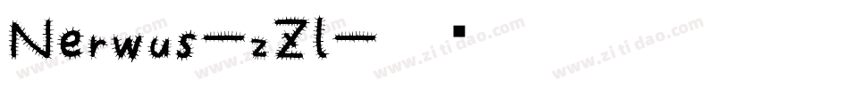 Nerwus-zZl字体转换