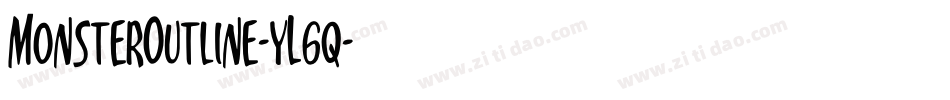 MonsterOutline-yL6q字体转换
