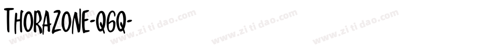 Thorazone-q6q字体转换