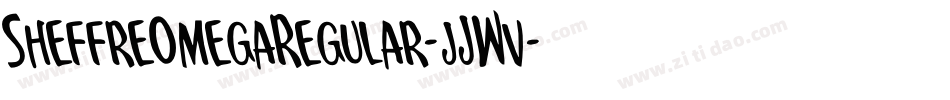 SheffreOmegaRegular-jJWv字体转换