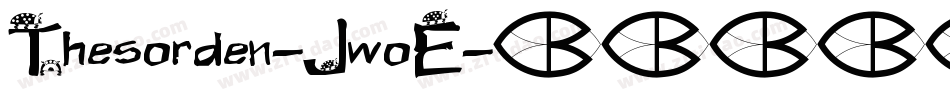 Thesorden-JwoE字体转换