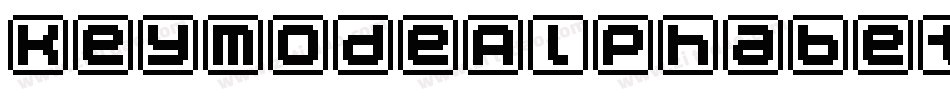 KeymodeAlphabet-vnXD字体转换
