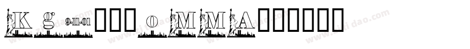 Kg911-oMMA字体转换