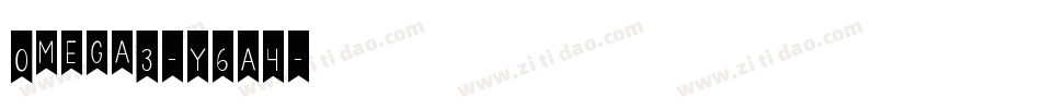 Omega3-Y6A4字体转换