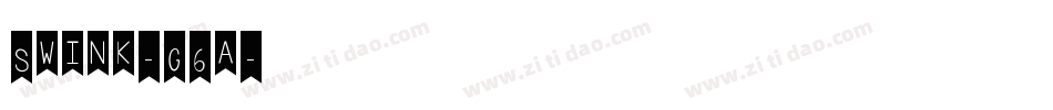 Swink-G6a字体转换