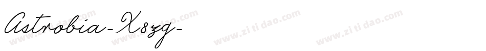 Astrobia-X8zg字体转换