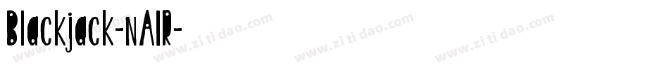 Blackjack-nA1R字体转换